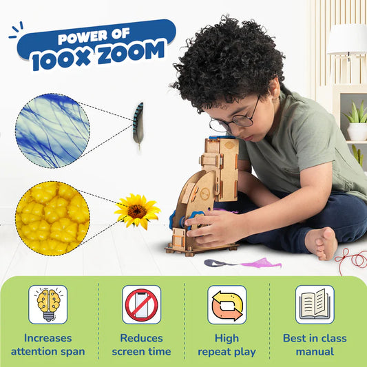 Smartivity Microscope | 8-14 years | DIY STEM Construction Toy