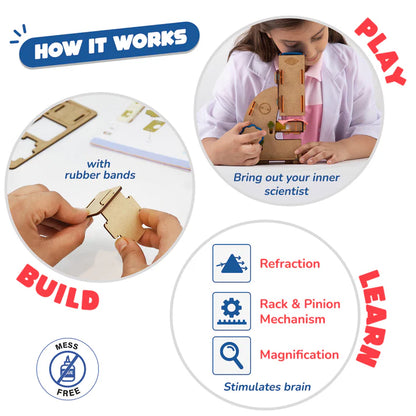 Smartivity Microscope | 8-14 years | DIY STEM Construction Toy