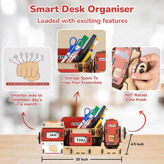 Smartivity Infinity Calendar Organiser | 8-14 years | DIY STEM Construction Toy