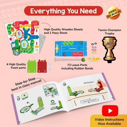 Smartivity Mini Tennis | 6 - 14 years | DIY STEM Construction Toy