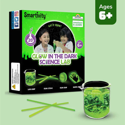 Smartivity Glow in the Dark Science Lab | 6-10 Years | DIY Science Experiments