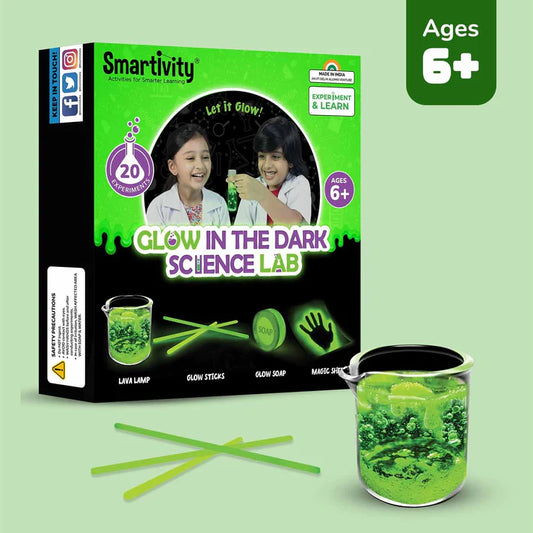 Smartivity Glow in the Dark Science Lab | 6-10 Years | DIY Science Experiments