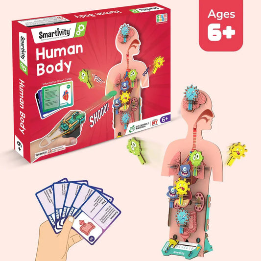 Smartivity Human Body | 6-10 Years | DIY STEM Construction Toy