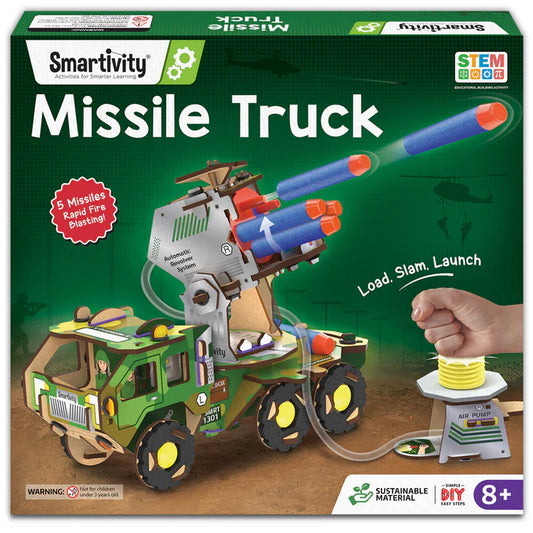 Smartivity Missile Truck | 8 - 14 years | DIY STEM Construction Toy