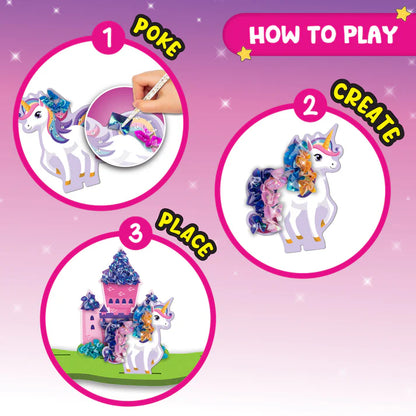 Smartivity POKE 'N' CREATE - Princess Wonderland | 4-8 years | DIY CRAFT KIT