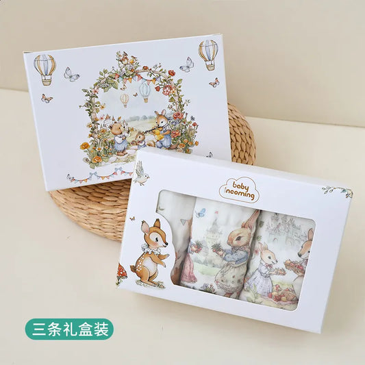 Muslin Cotton Napkins/Handkerchief (Pack Of 2)
