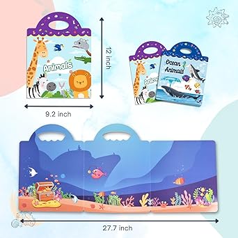 Reusable Animal Sticker Book