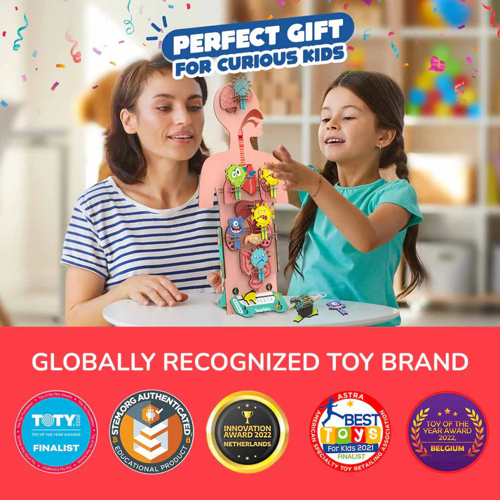 Smartivity Human Body | 6-10 Years | DIY STEM Construction Toy