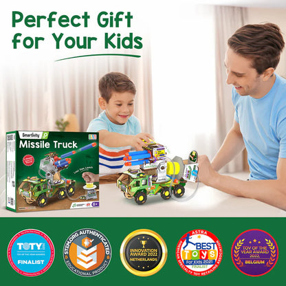 Smartivity Missile Truck | 8 - 14 years | DIY STEM Construction Toy