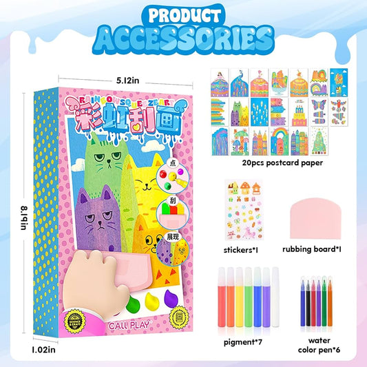 Rainbow Scratch DIY Art Kit