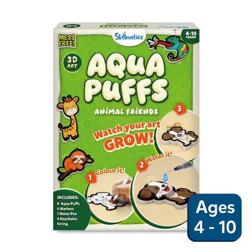 Skillmatics Aqua Puffs | 3D Art Kit