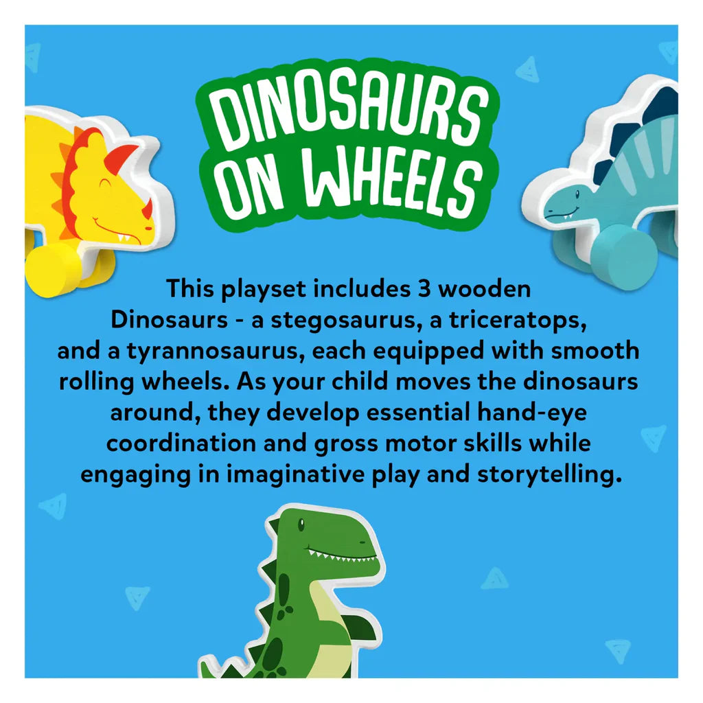 Skillmatics Wooden Animal Toys on Wheels (9 months - 3 years)