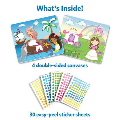 Skillmatics- Dot it! Unicorns & Princesses | No mess sticker art (ages 3-7)