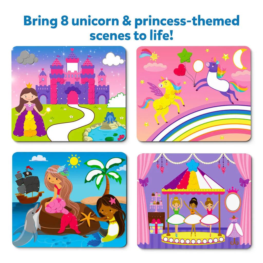 Skillmatics- Dot it! Unicorns & Princesses | No mess sticker art (ages 3-7)