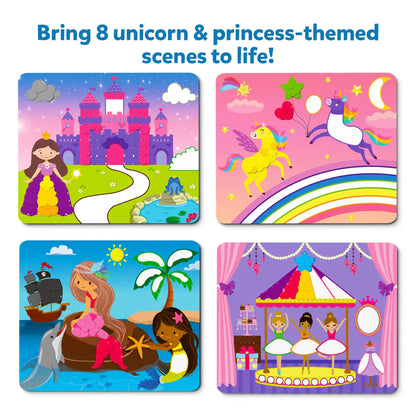 Skillmatics- Dot it! Unicorns & Princesses | No mess sticker art (ages 3-7)