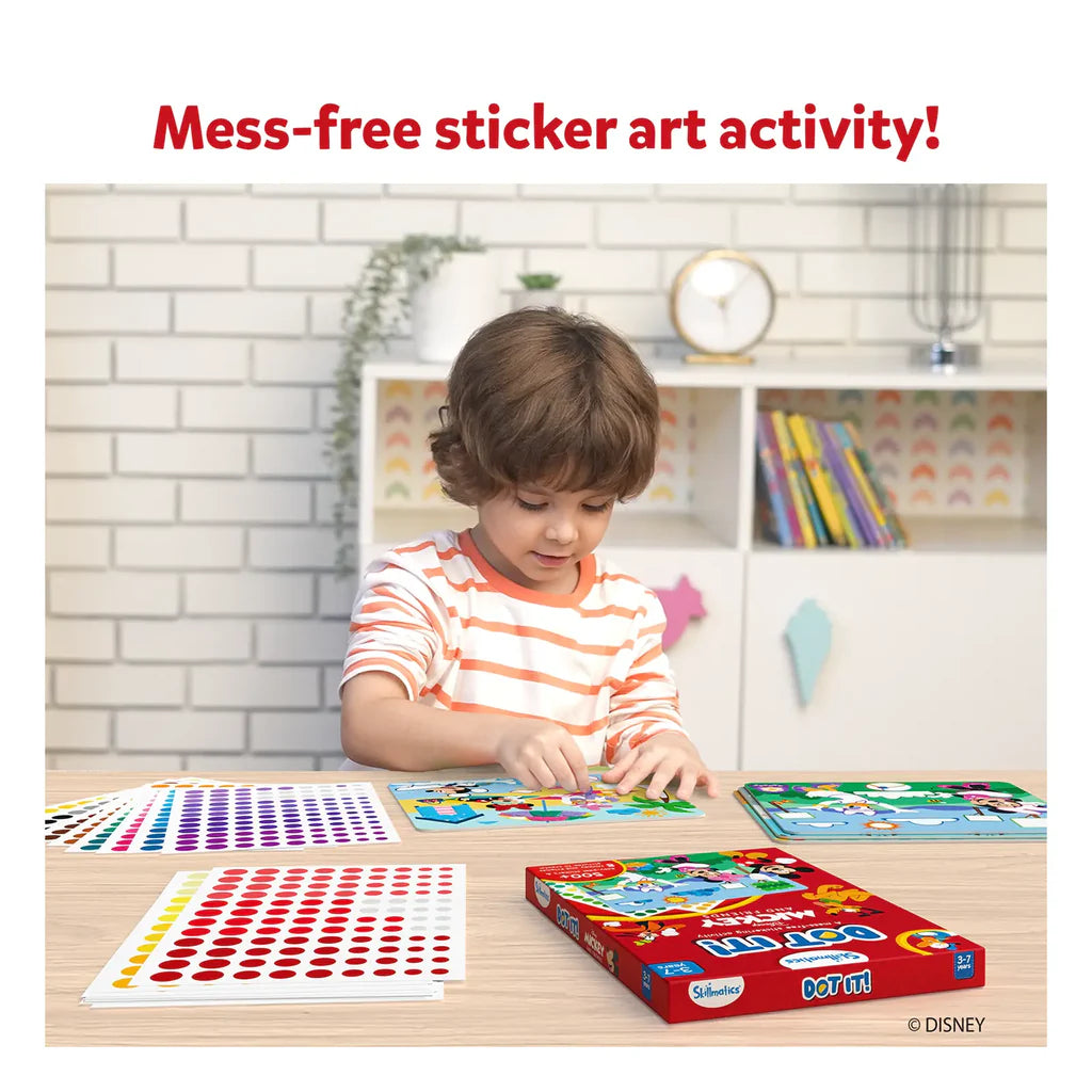 Skillmatics- Dot it! - Mickey And Friends | No Mess Sticker Art (ages 3-7)