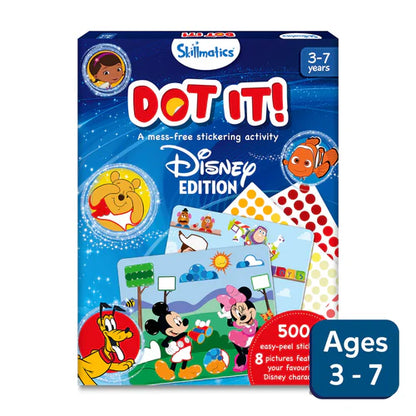 Skillmatics  Dot It-Disney Edition! No mess sticker art (ages 3-7)