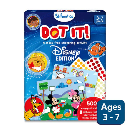Skillmatics  Dot It-Disney Edition! No mess sticker art (ages 3-7)