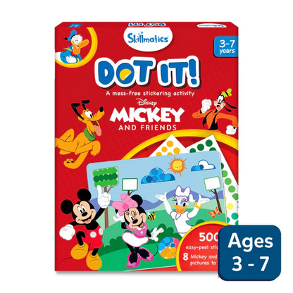 Skillmatics- Dot it! - Mickey And Friends | No Mess Sticker Art (ages 3-7)