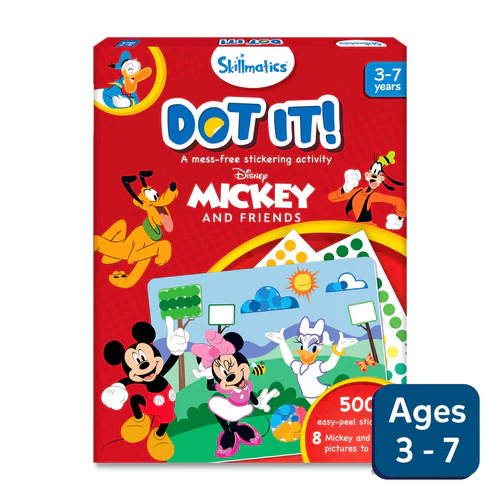 Skillmatics- Dot it! - Mickey And Friends | No Mess Sticker Art (ages 3-7)