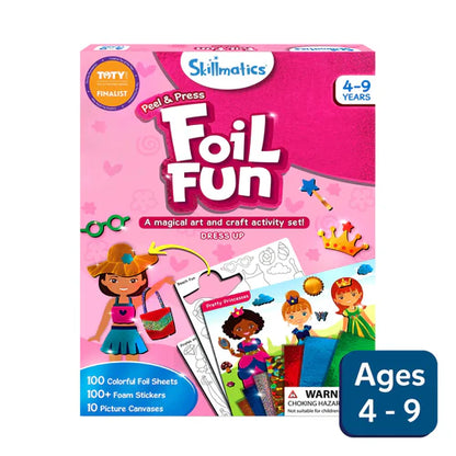 Skillmatics Foil Fun Activity | No Mess Art Kit (ages 4-9)