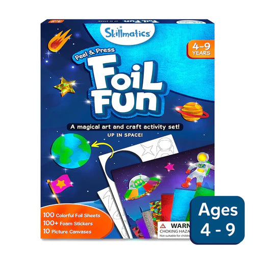 Skillmatics Foil Fun Activity | No Mess Art Kit (ages 4-9)