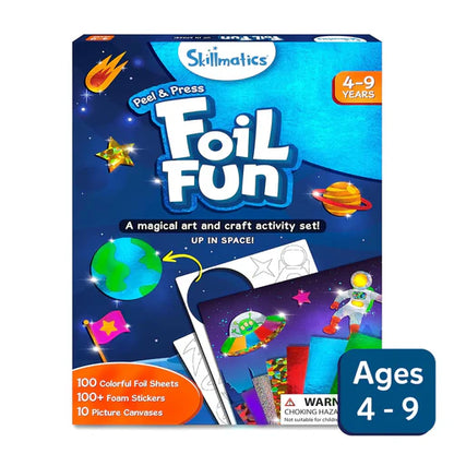 Skillmatics Foil Fun Activity | No Mess Art Kit (ages 4-9)