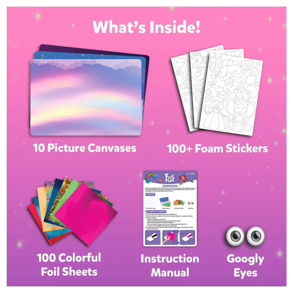 Skillmatics Foil Fun Activity | No Mess Art Kit (ages 4-9)