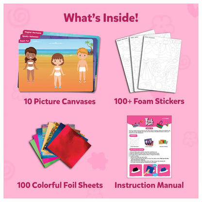 Skillmatics Foil Fun Activity | No Mess Art Kit (ages 4-9)