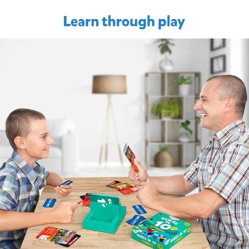 Skillmatics Guess in 10 | Trivia card game (ages 8+)