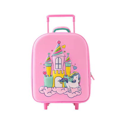 Kids Trolley Suitcase School Bags