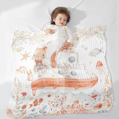 6 Layer Muslin Cotton Blanket