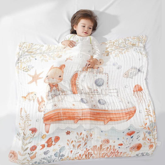 6 Layer Muslin Cotton Blanket