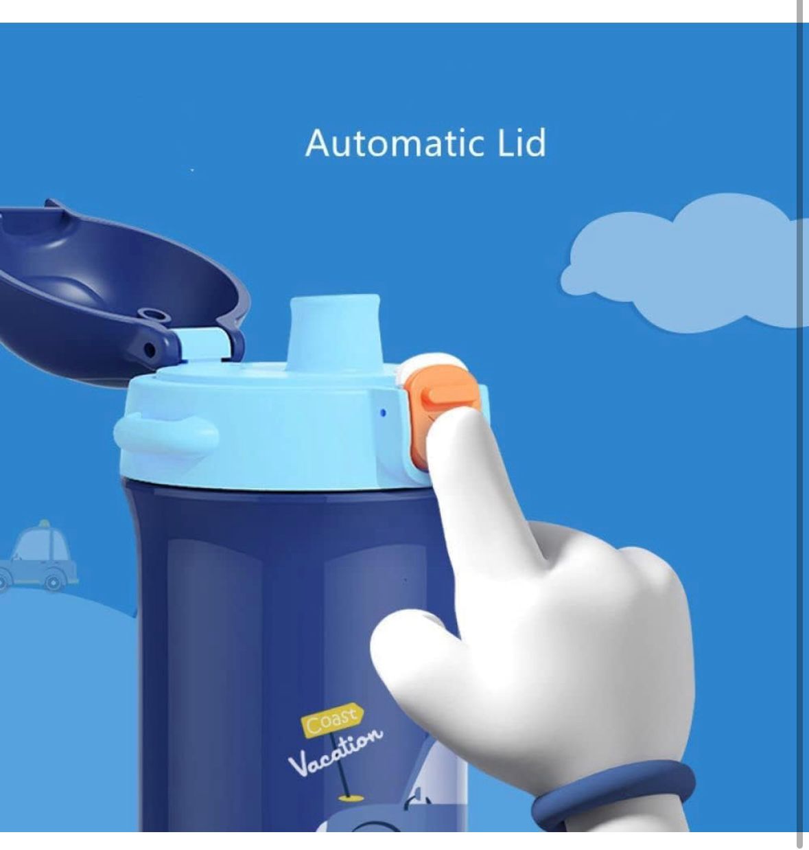 Water Bottle with car toy
