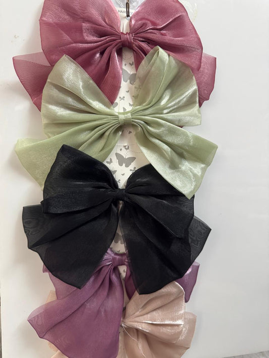 Jumbo Organza Hair Bow