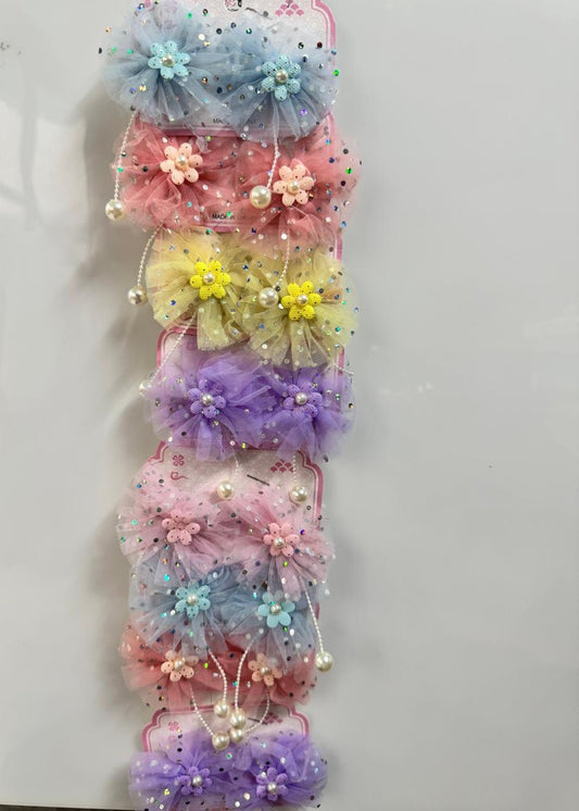 Blossom & Pearl Hair Pins (Pair)