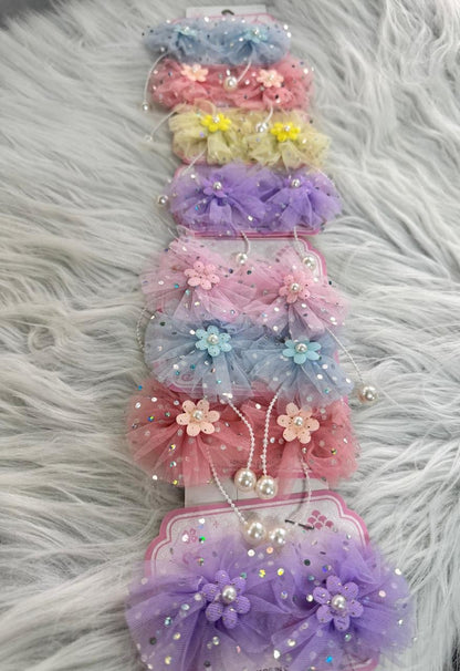 Blossom & Pearl Hair Pins (Pair)