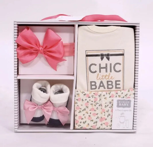 4pc Layette Gift Set For Newborn