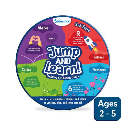 Skillmatics Jump, spot and Learn - Flash Cards for Toddlers