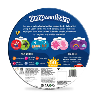 Skillmatics Jump, spot and Learn - Flash Cards for Toddlers