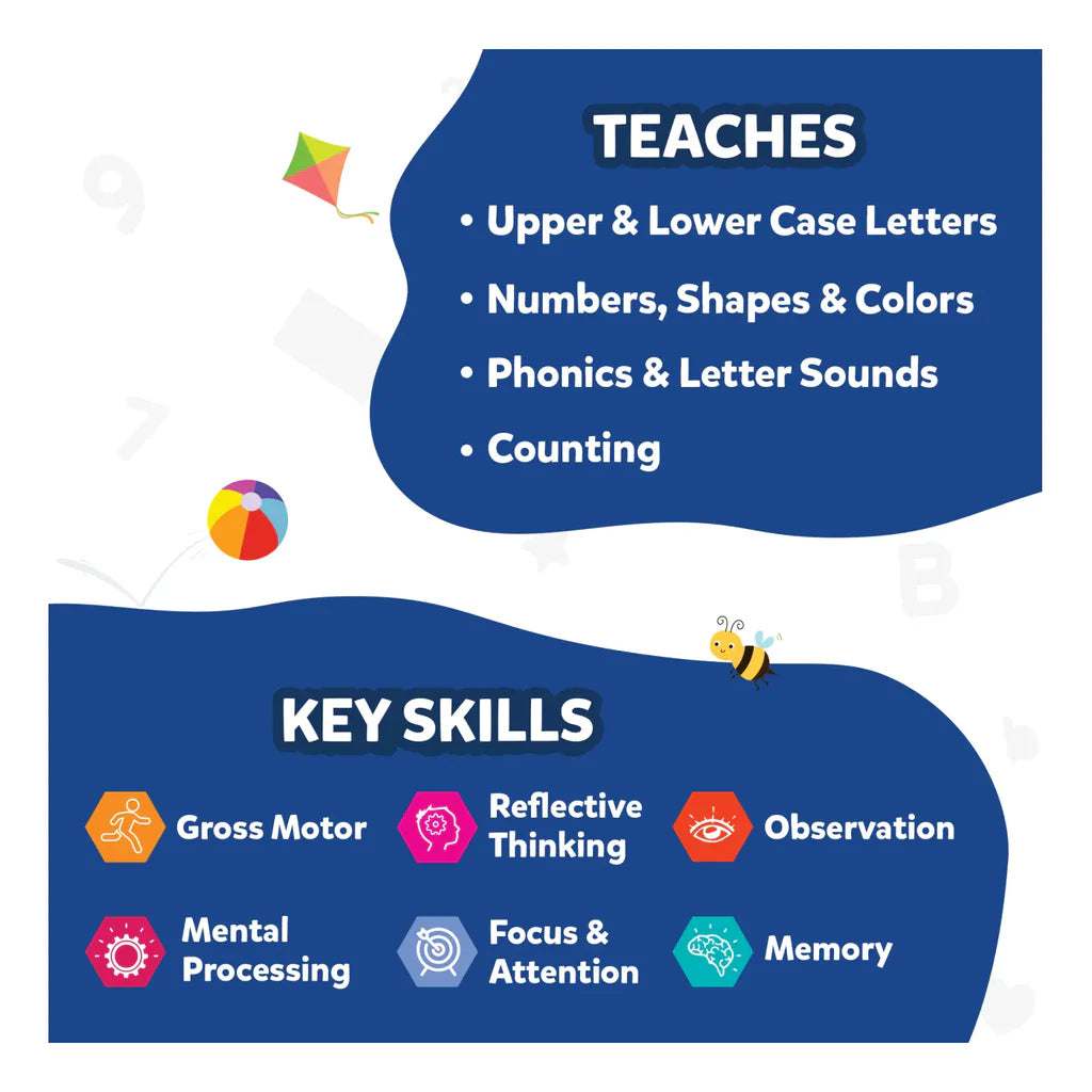 Skillmatics Jump, spot and Learn - Flash Cards for Toddlers