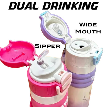 Hello-Characters Dual Cap Bottles