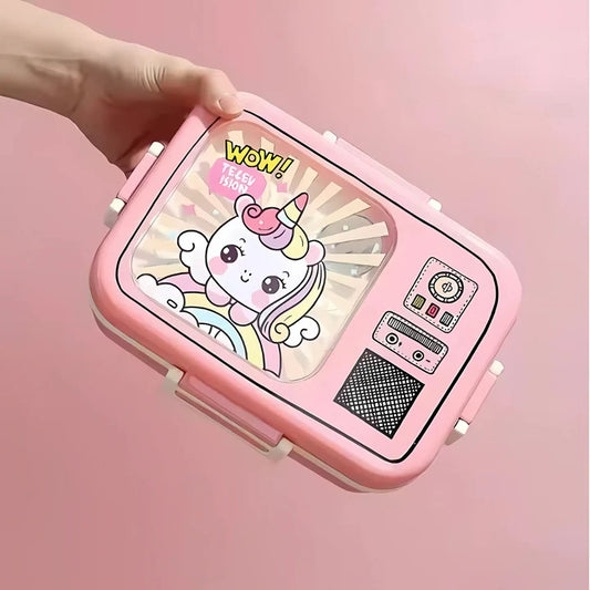 Lunch Box- Character On Television Print