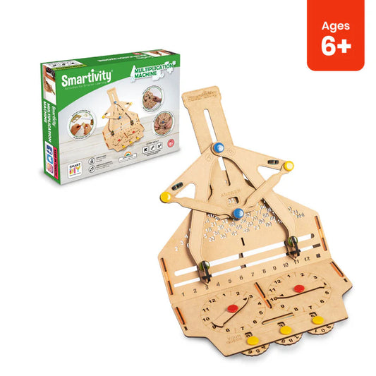 Smartivity Multiplication Machine | 6-10 years | DIY STEM Construction Toy