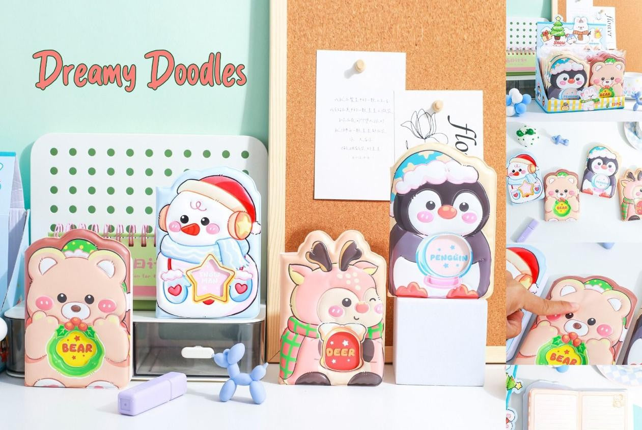 Cute Kawaii Puff Diary