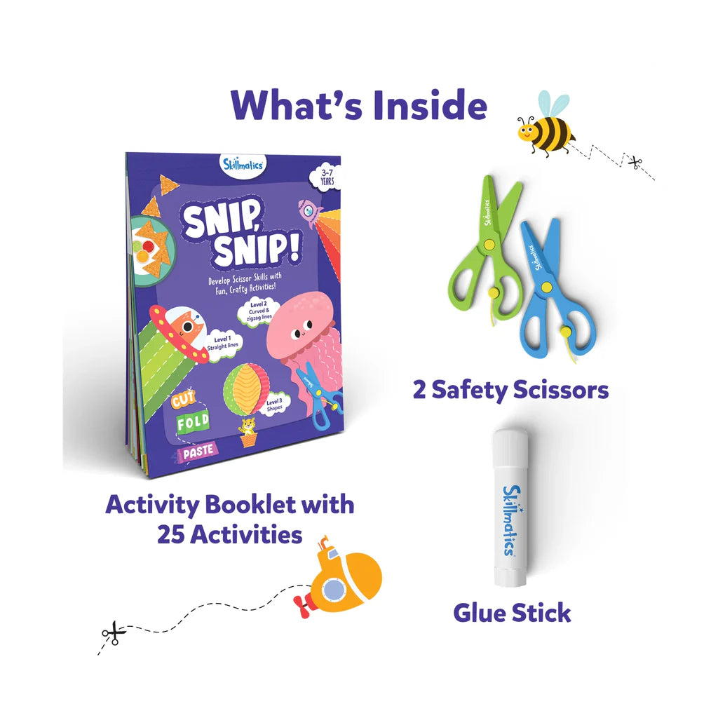 Skillmatics Snip Snip | Art & Craft Activity Kit