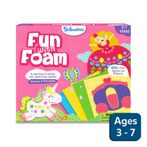 Skillmatics Fun with Foam | 3D Sticker Activity