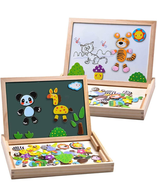 Magnetic Wooden Puzzle