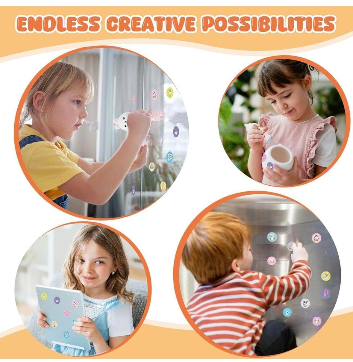 Velcro Stamp Stickers