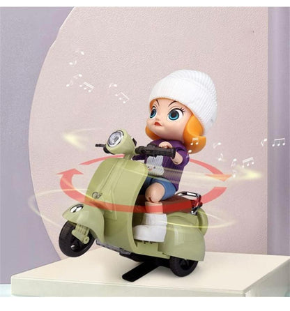 Motor Scooter Musical Vehicle Toy
